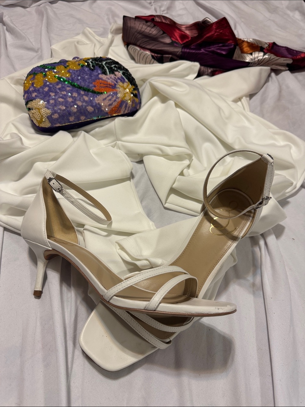 SHEIN White jumpsuit